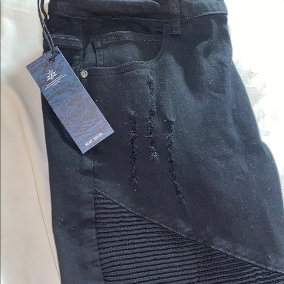 Black denim jeans - Picture 1 of 2